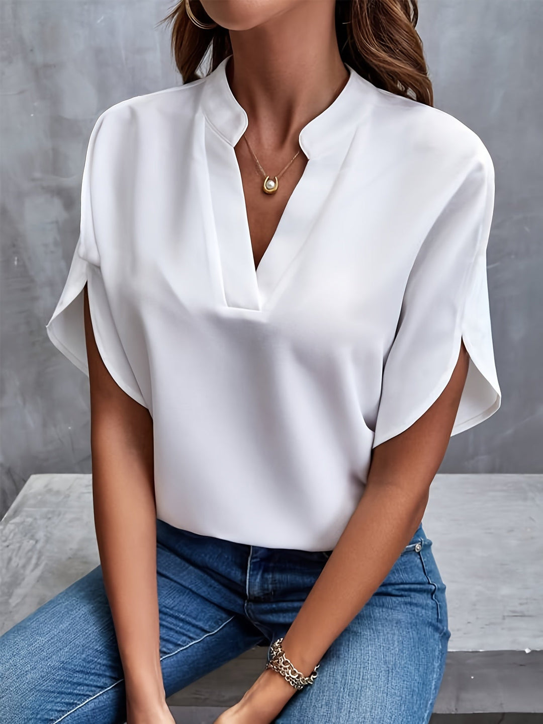 Sorrelia - Luxurious Elegant Blouse